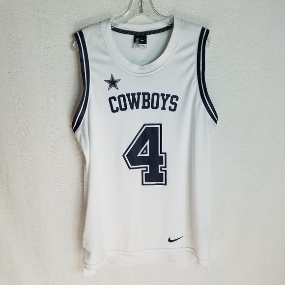 dallas cowboys basketball jersey